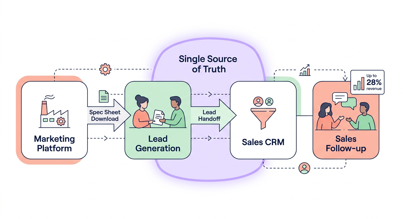 CRM data flow
