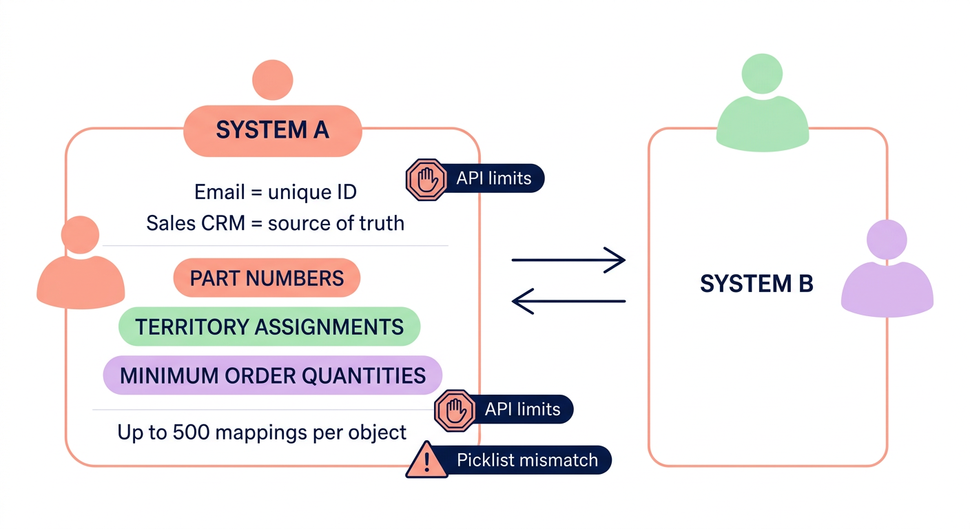 Bidirectional sync diagram