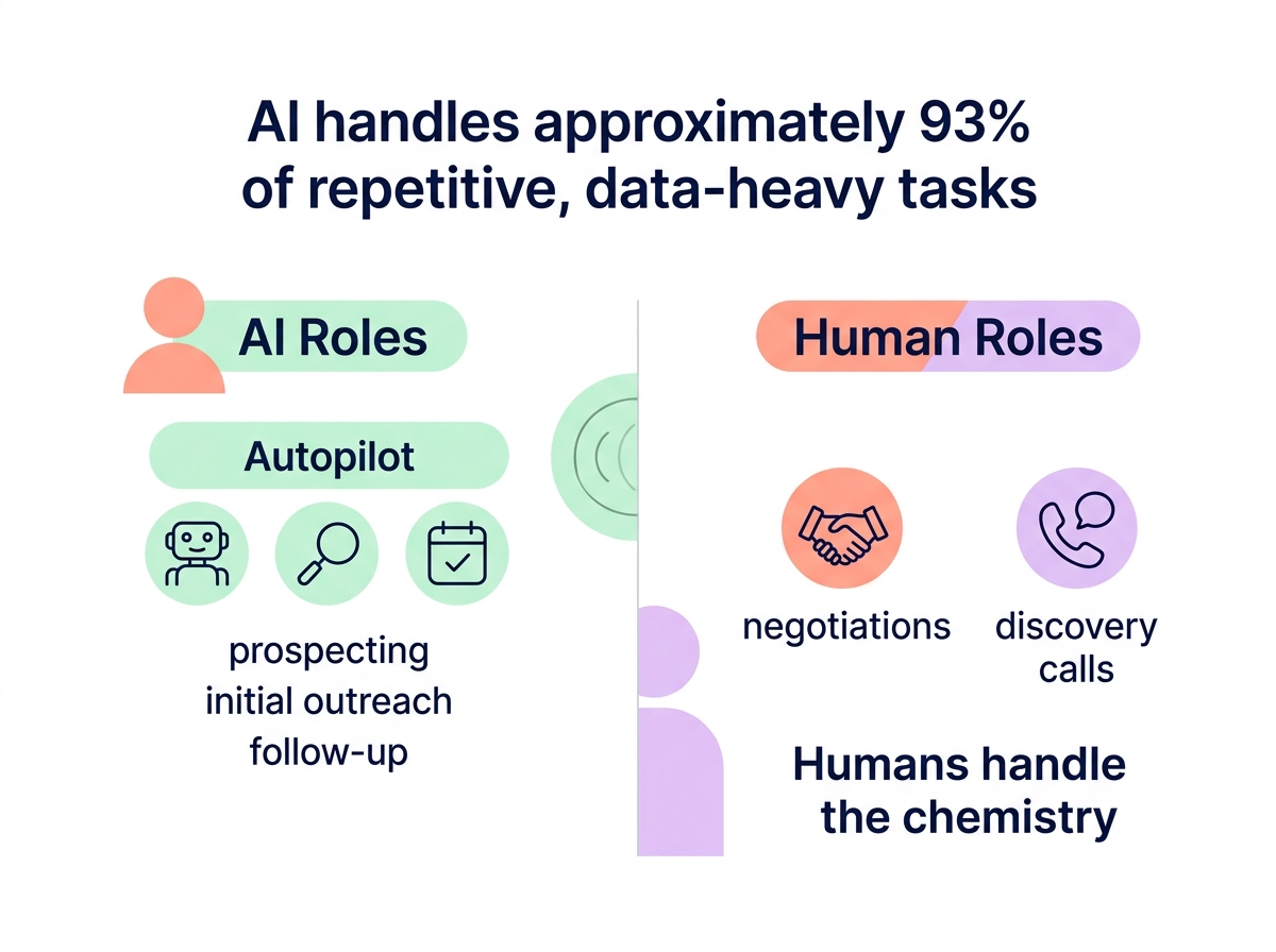 Hybrid AI sales model