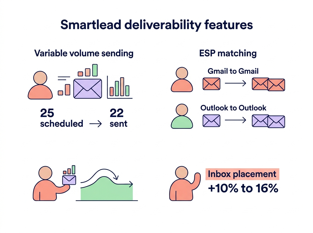 Smartlead deliverability diagram
