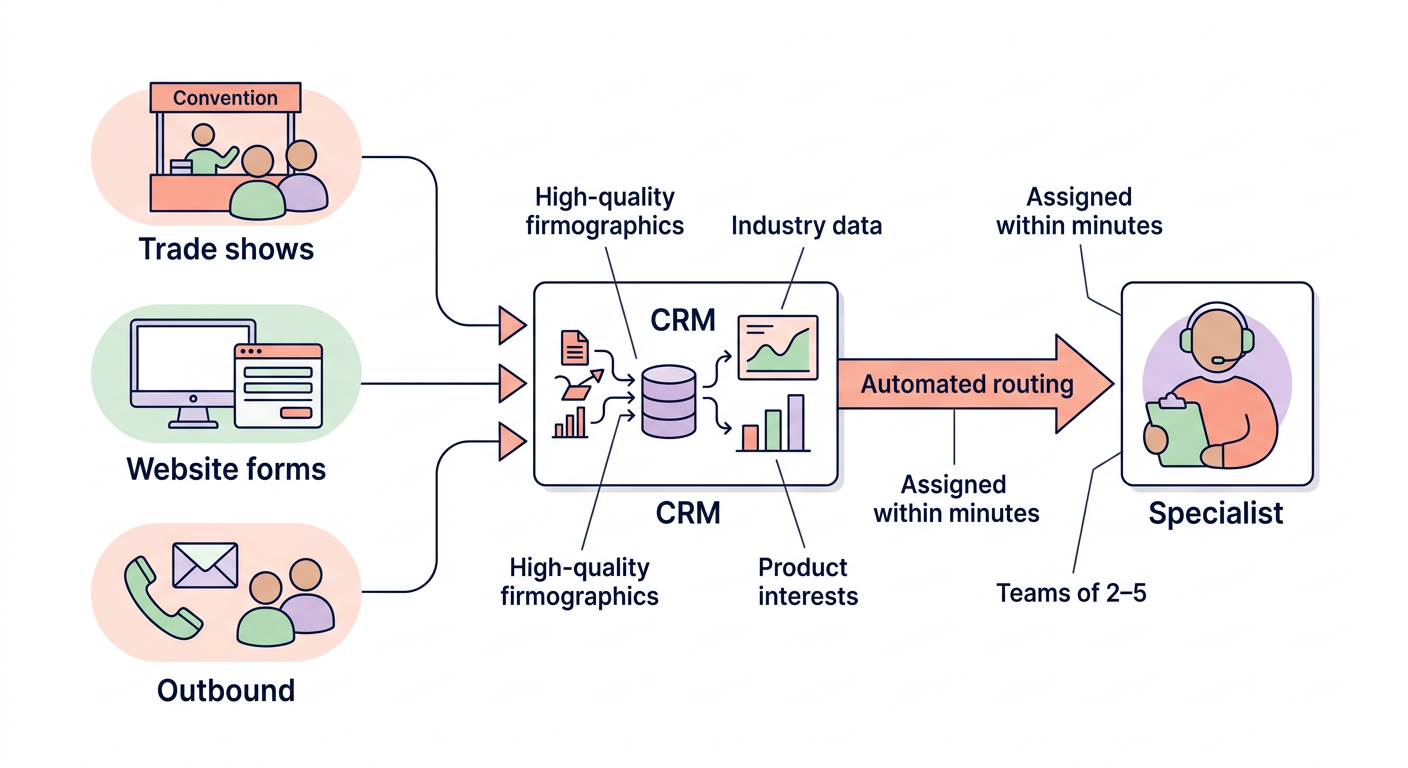 lead routing workflow