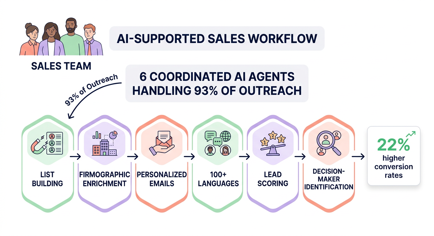 AI outreach workflow