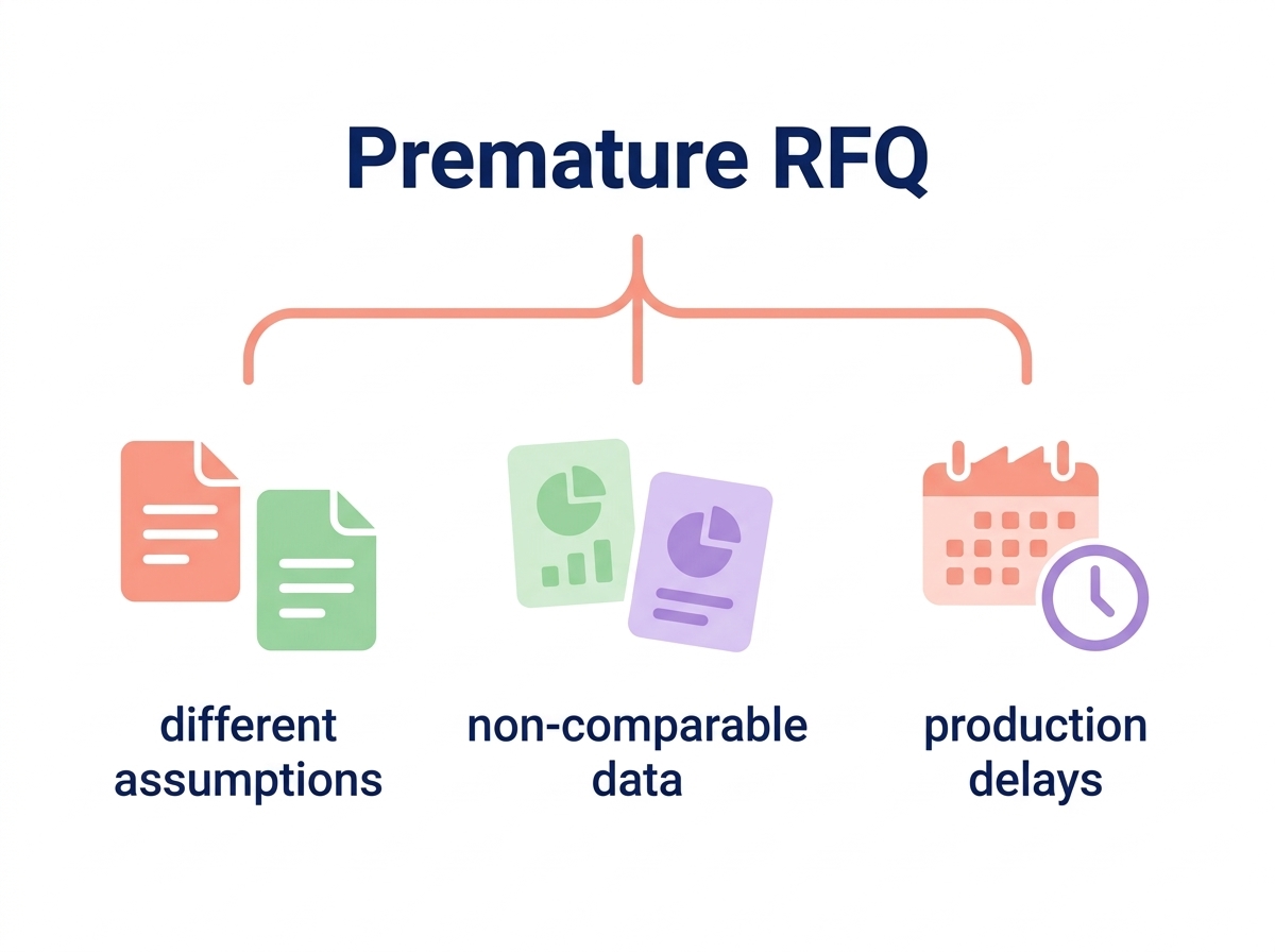 Premature RFQ risks