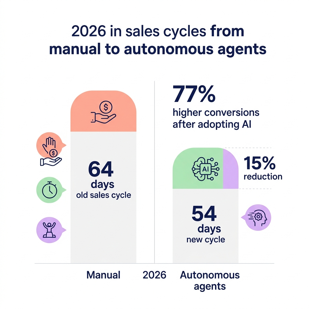 Sales cycle reduction chart