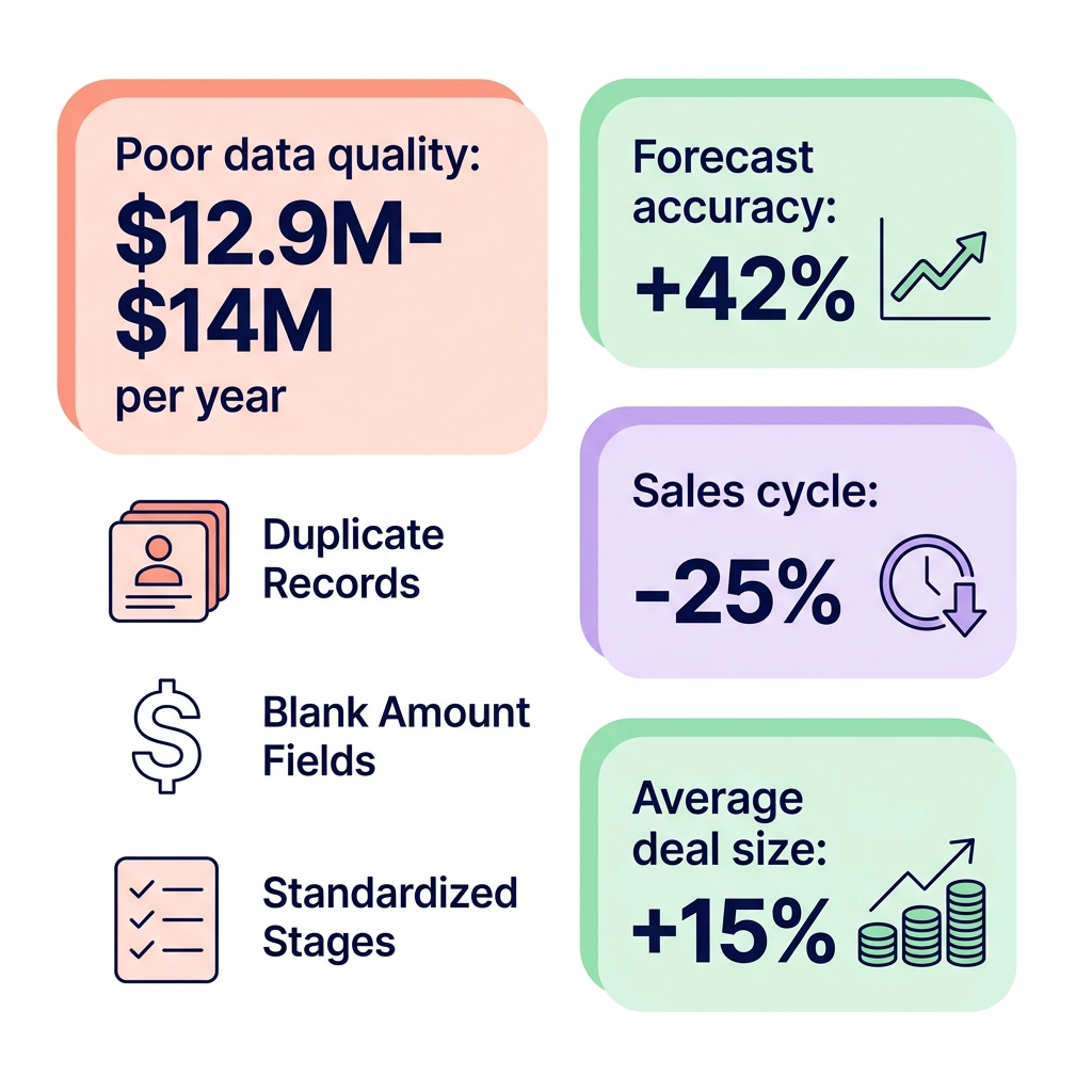 Data quality impact metrics