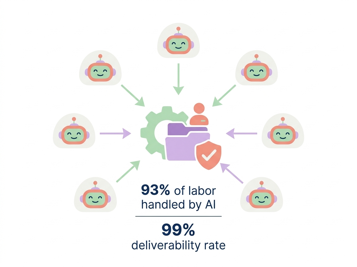 Supervised AI agent workflow