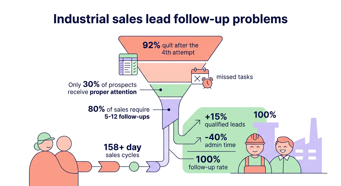 industrial follow-up gap
