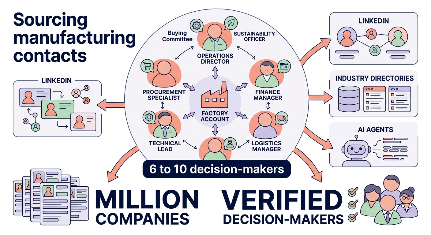 multi-channel contact sourcing