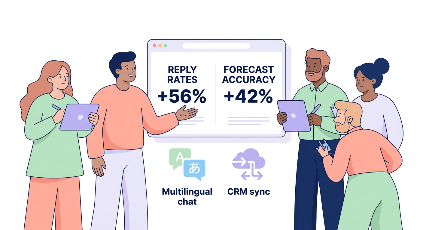 Multilingual CRM outreach