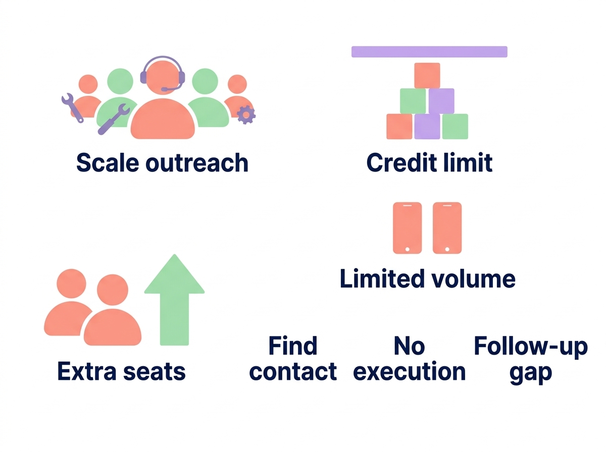 Credit limit outreach gap