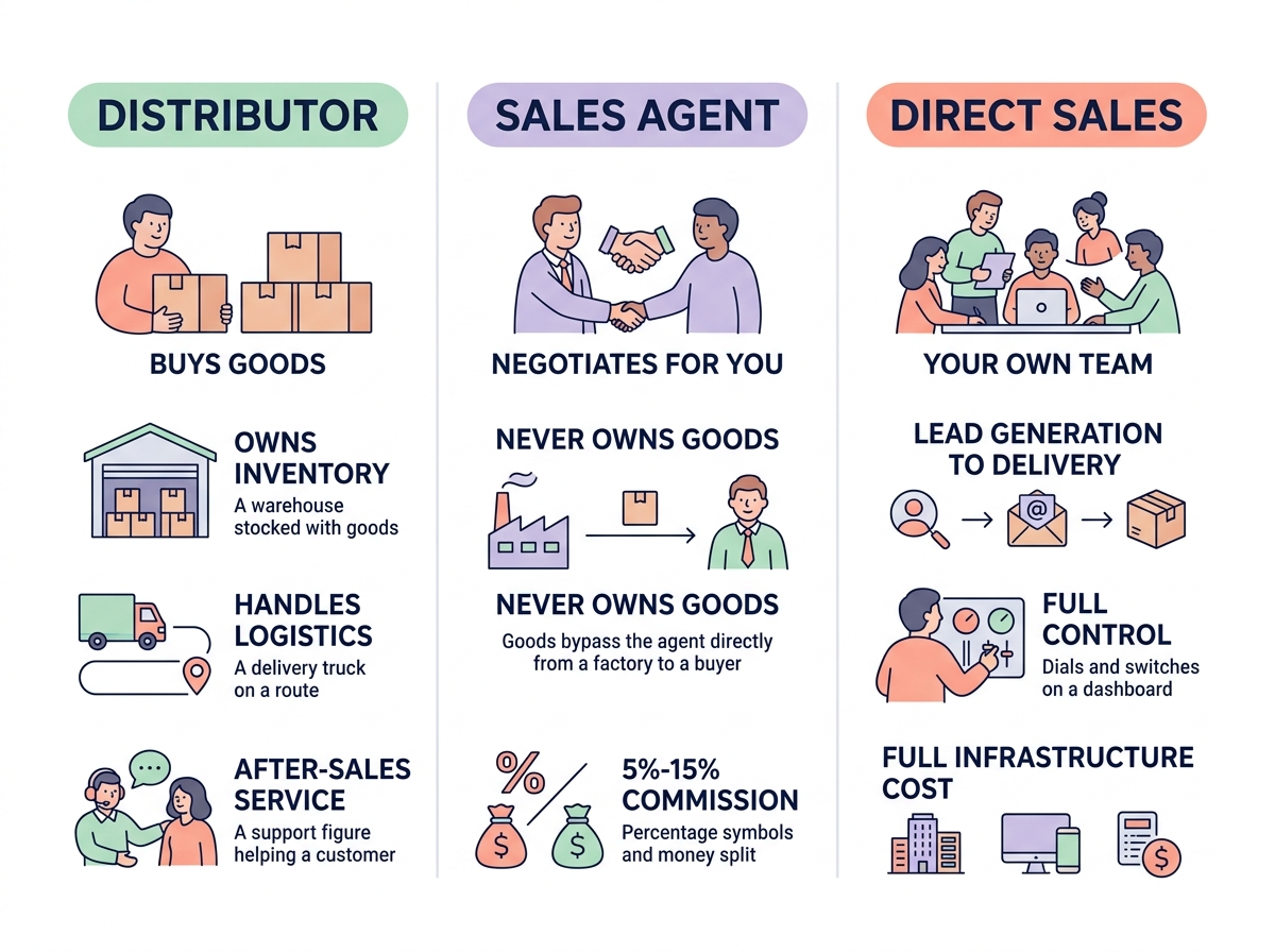 Sales channel comparison
