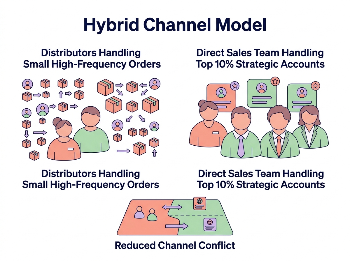 Hybrid channel model