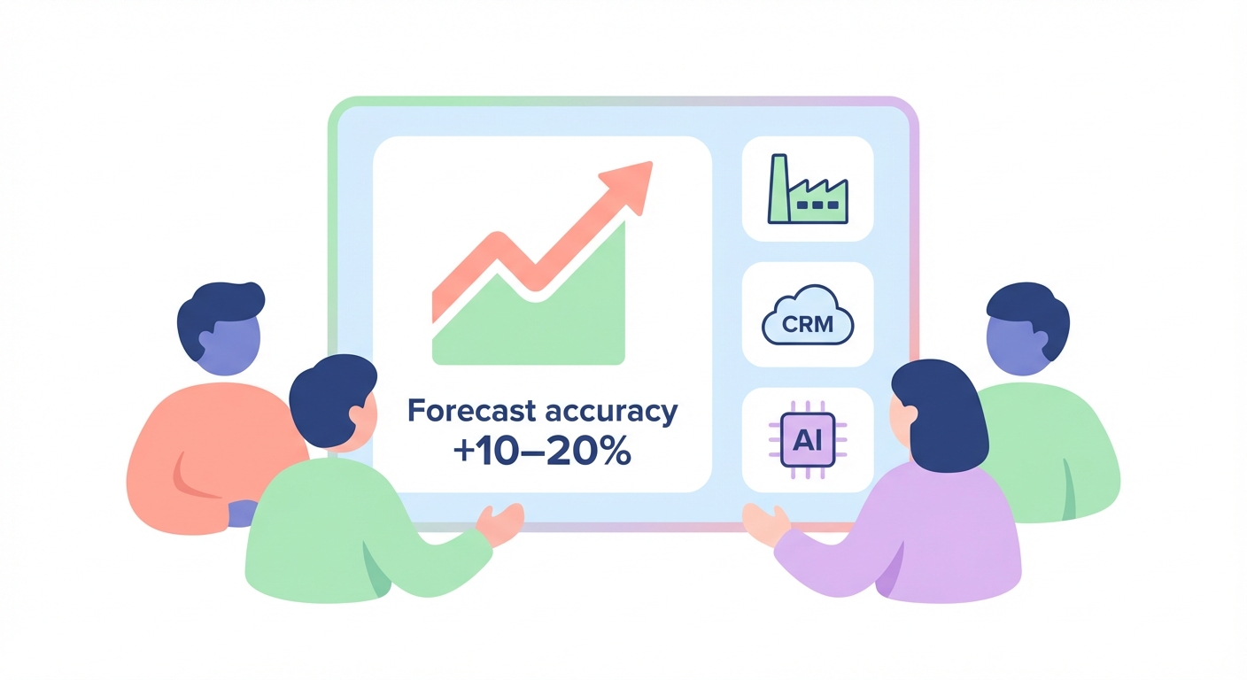 Forecast accuracy uplift