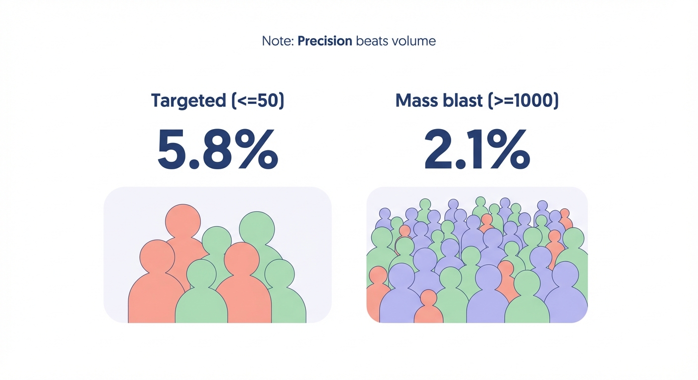 Precision vs volume rates