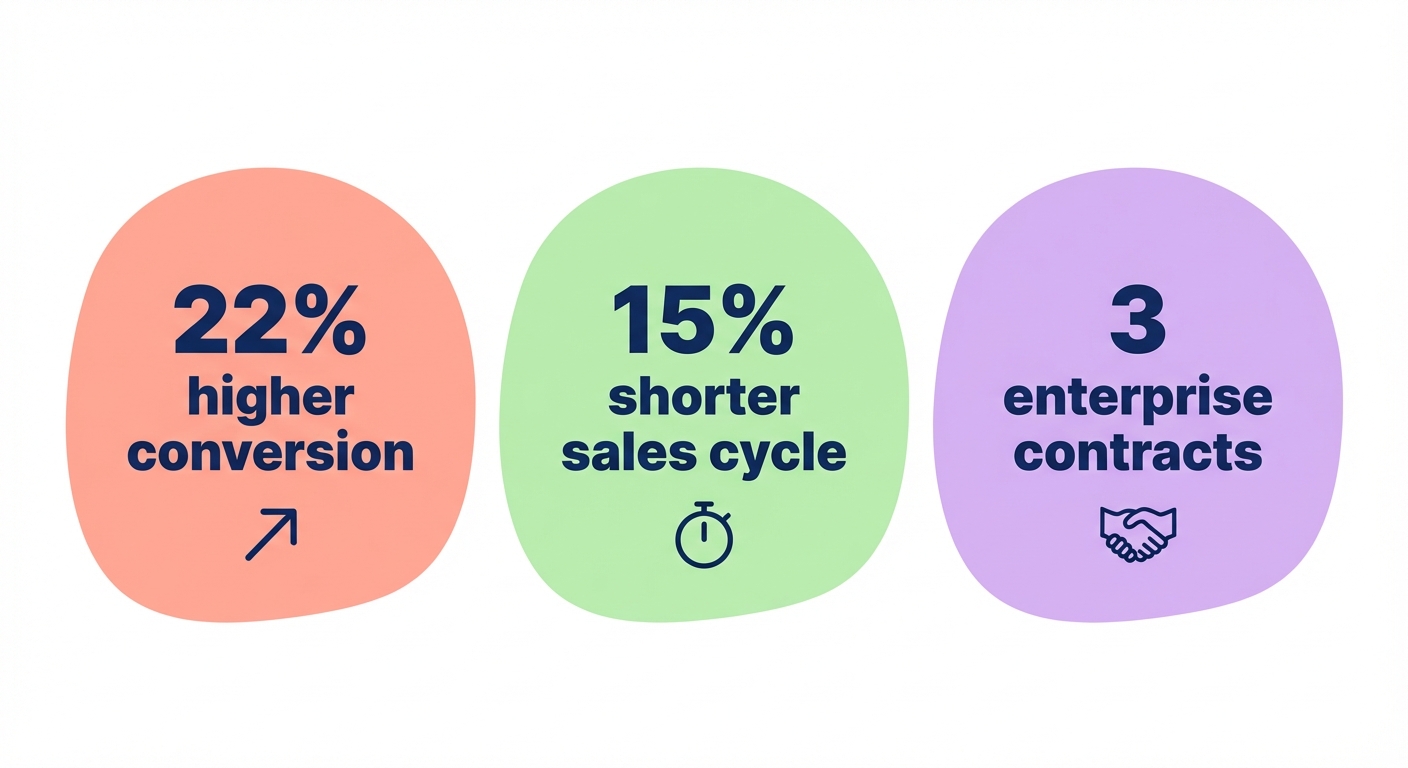Conversion metrics summary