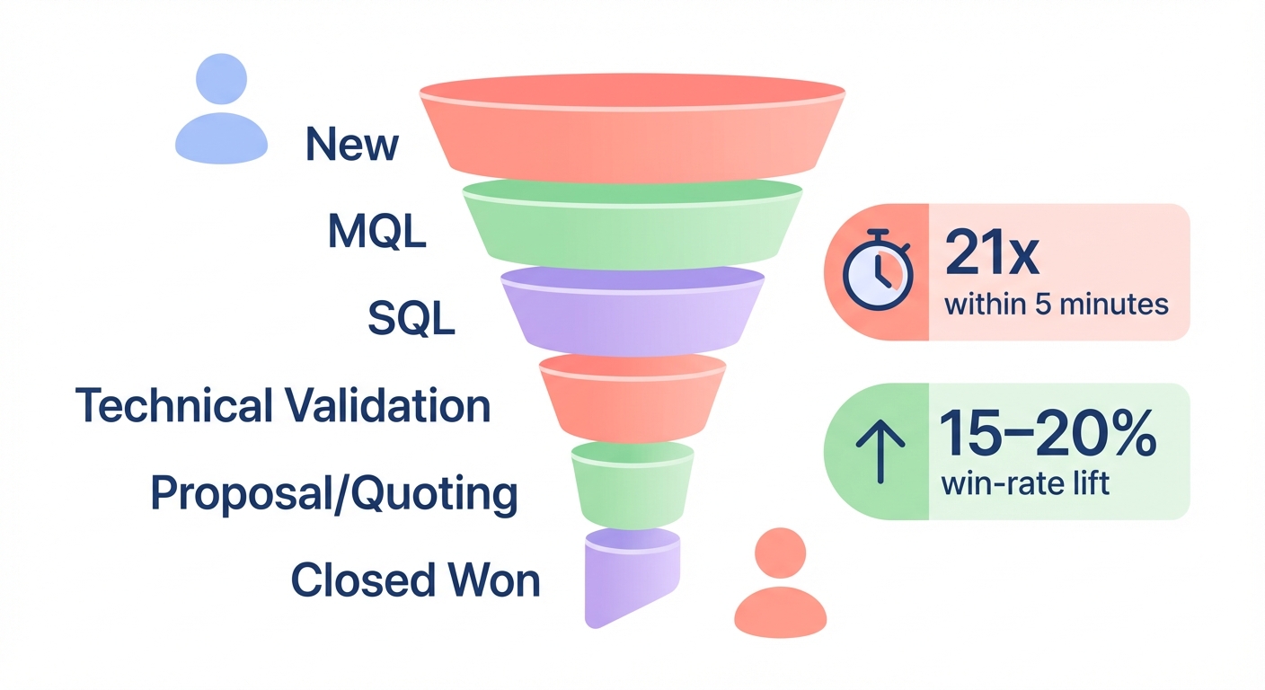 Win-loss funnel analysis