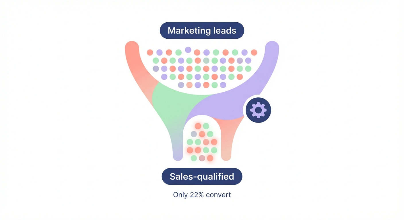 Lead qualification funnel