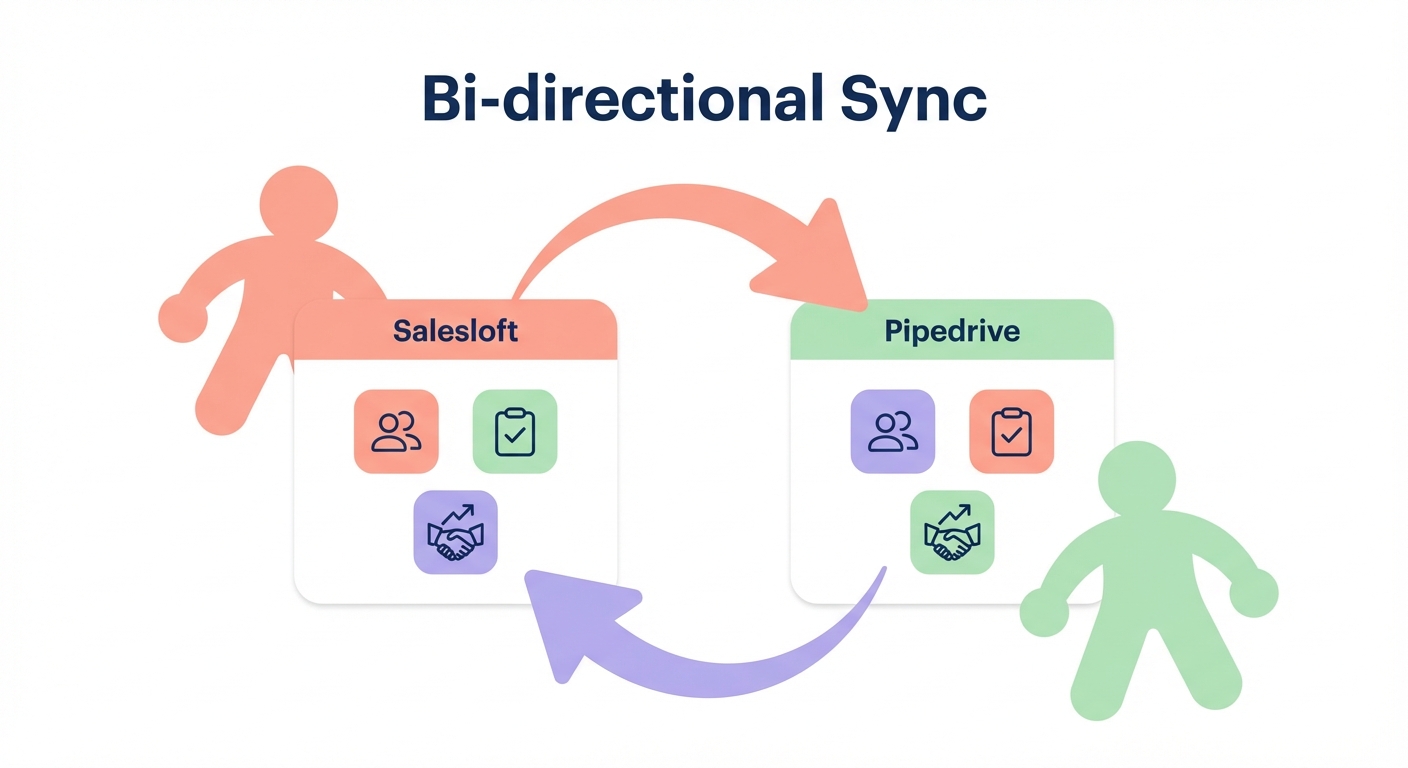 Bi-directional CRM sync