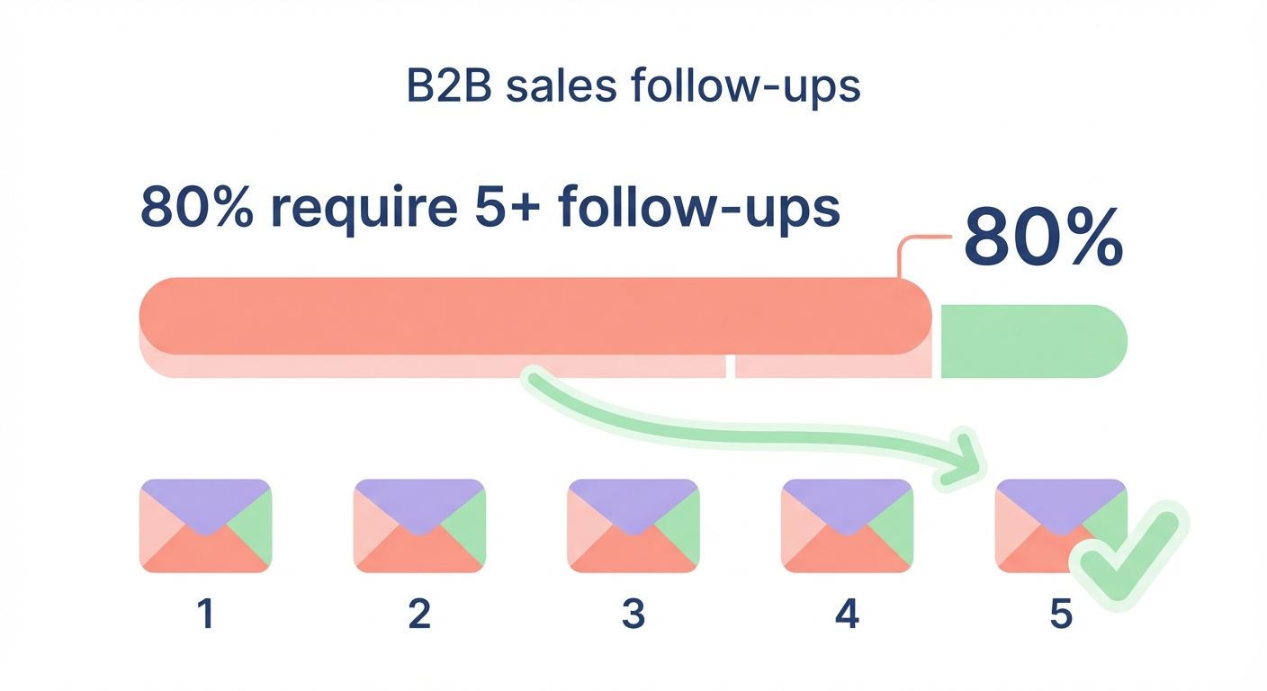 B2B follow-up touchpoints