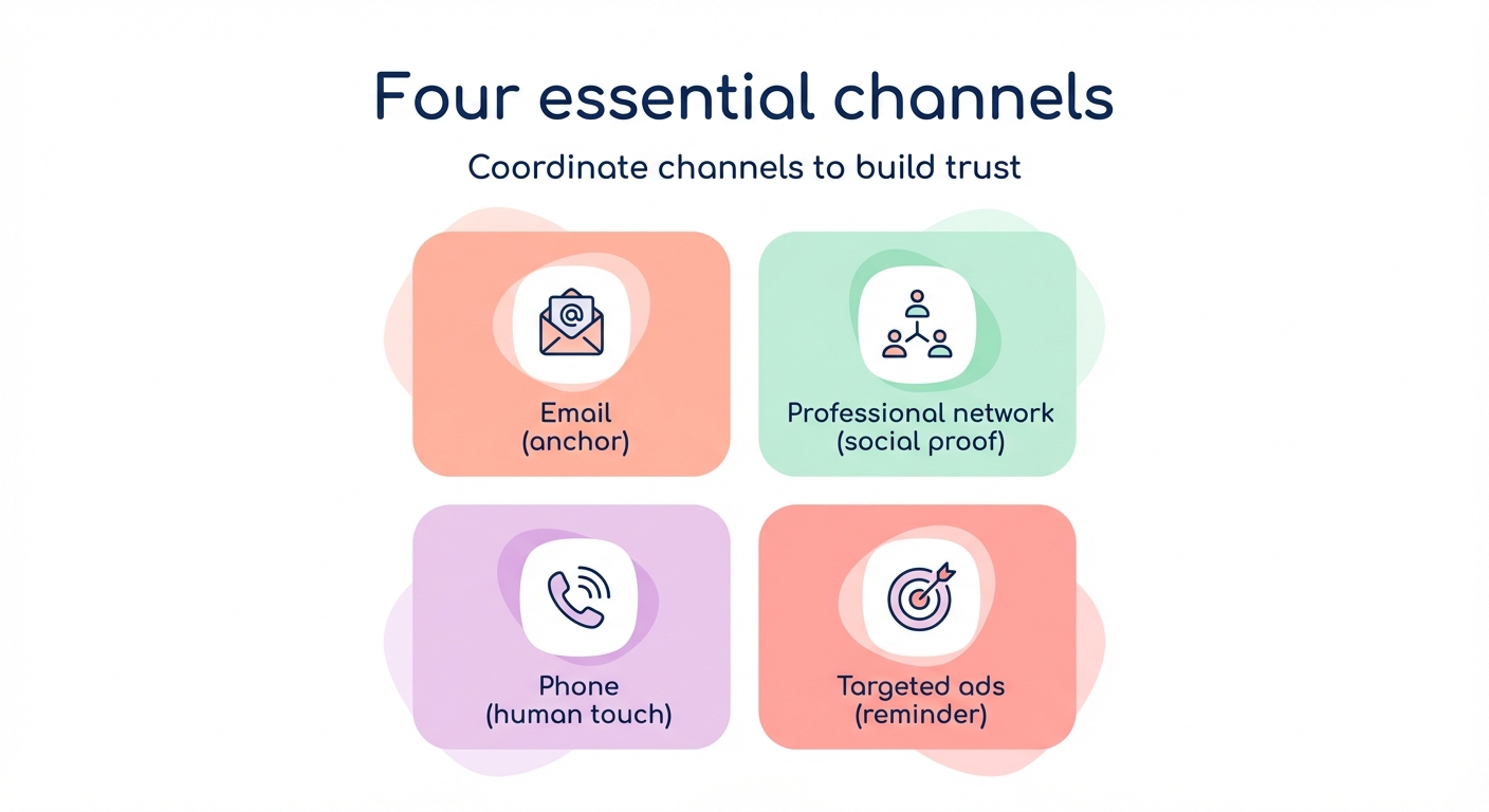 Four outreach channels