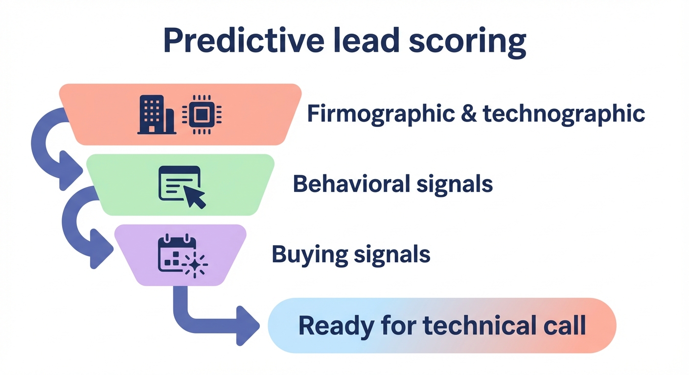 Predictive scoring signals