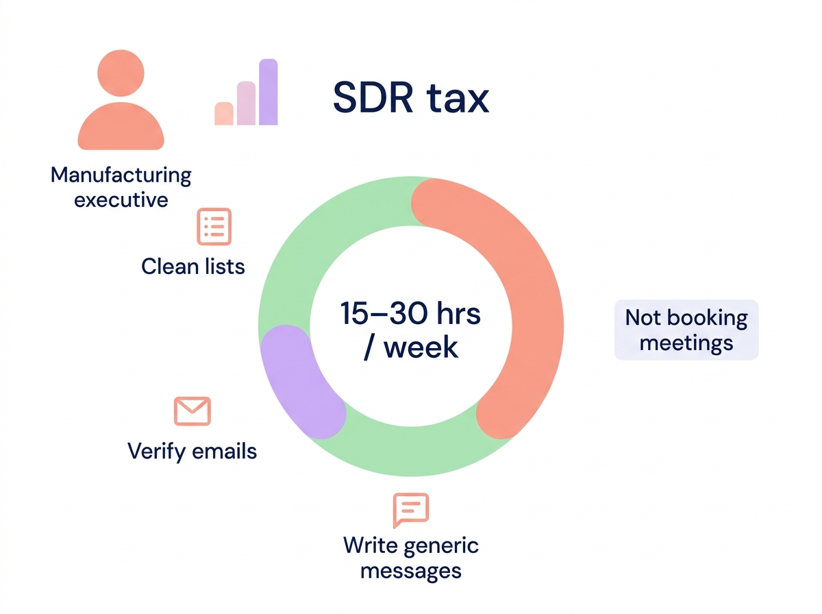 Manufacturing SDR tax chart