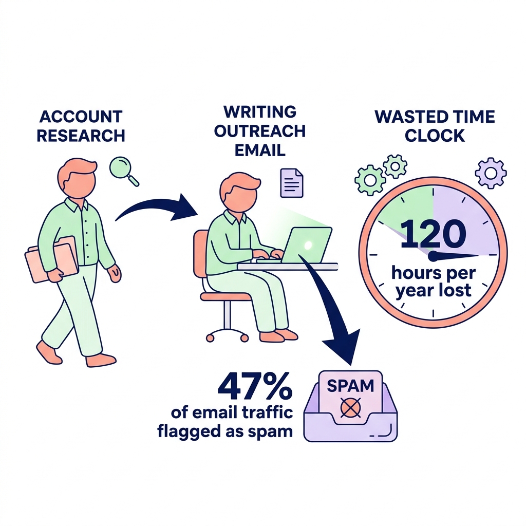 Manual outreach costs