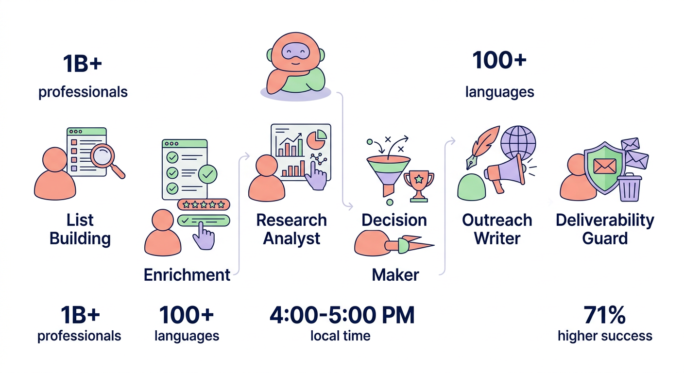 AI outreach workflow