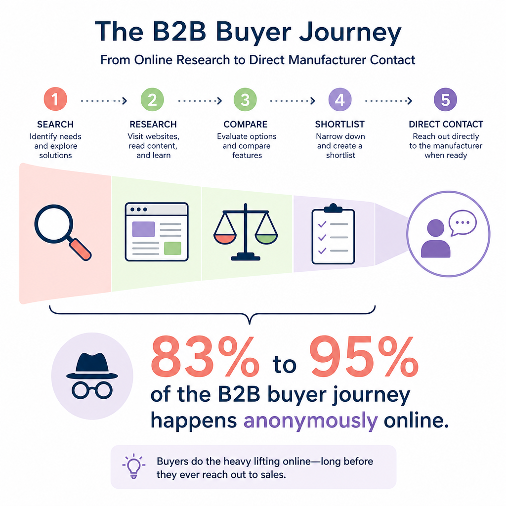 Online buyer journey
