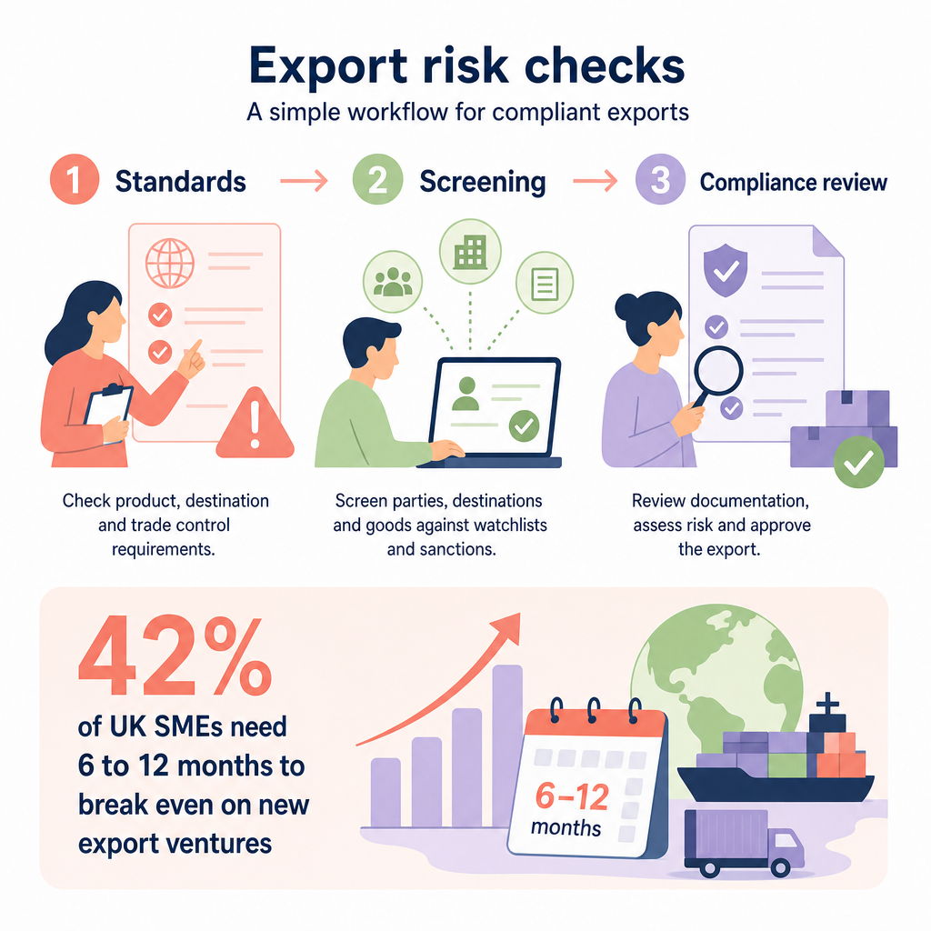 Export compliance workflow