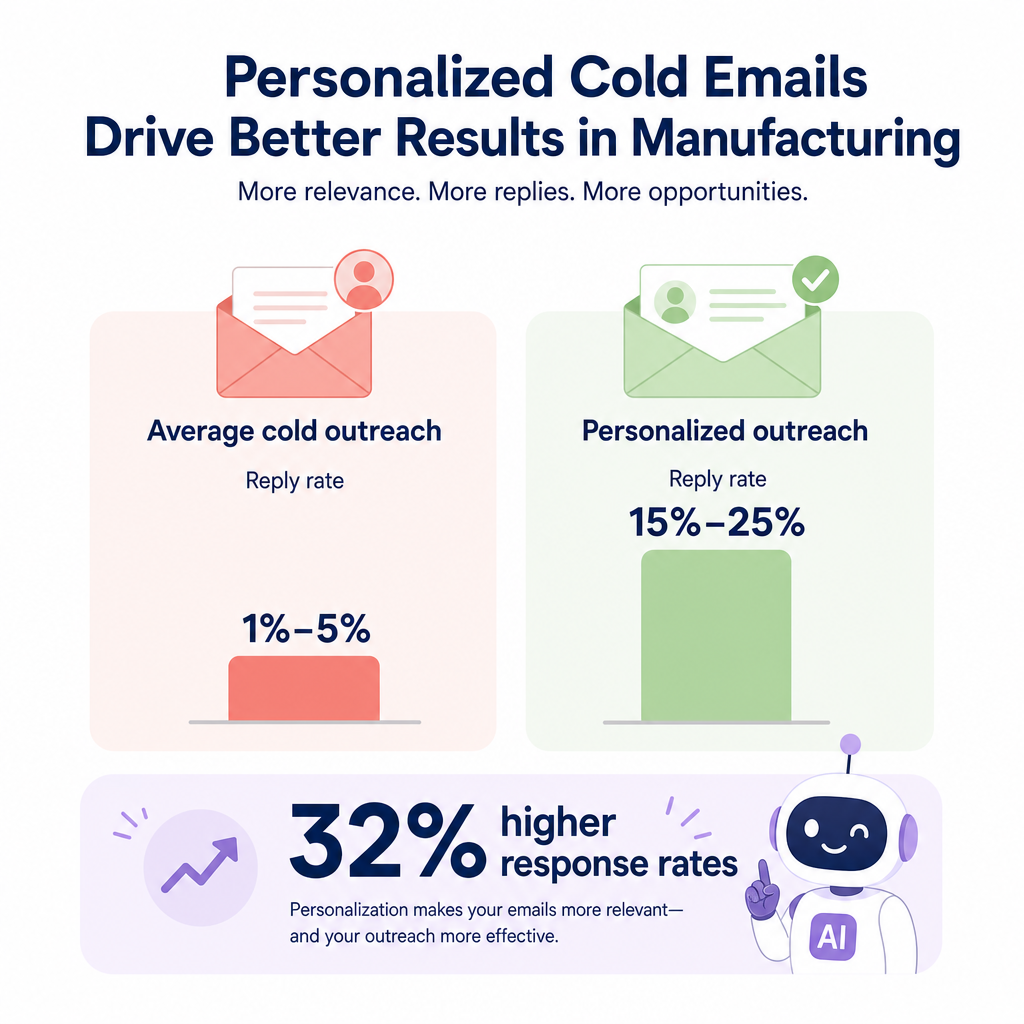 Email reply rate chart