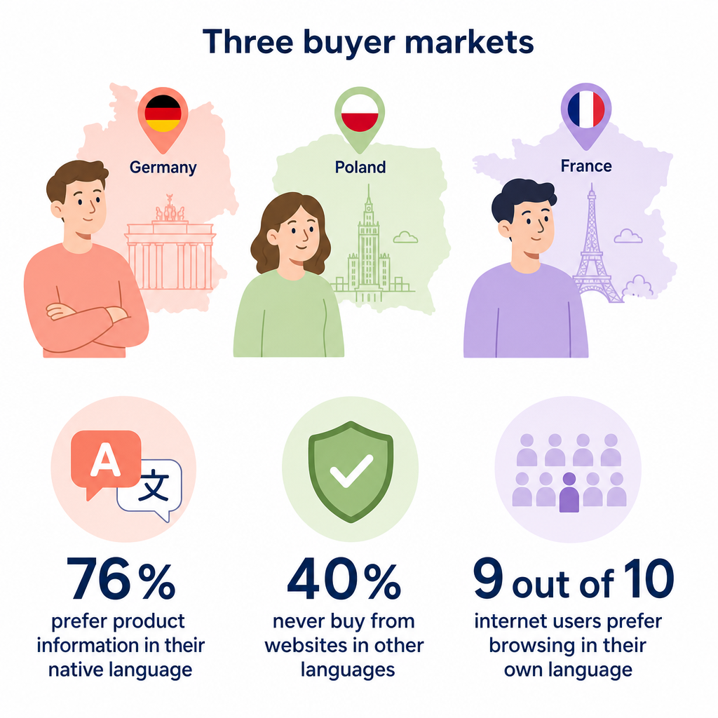 Sales localization stats