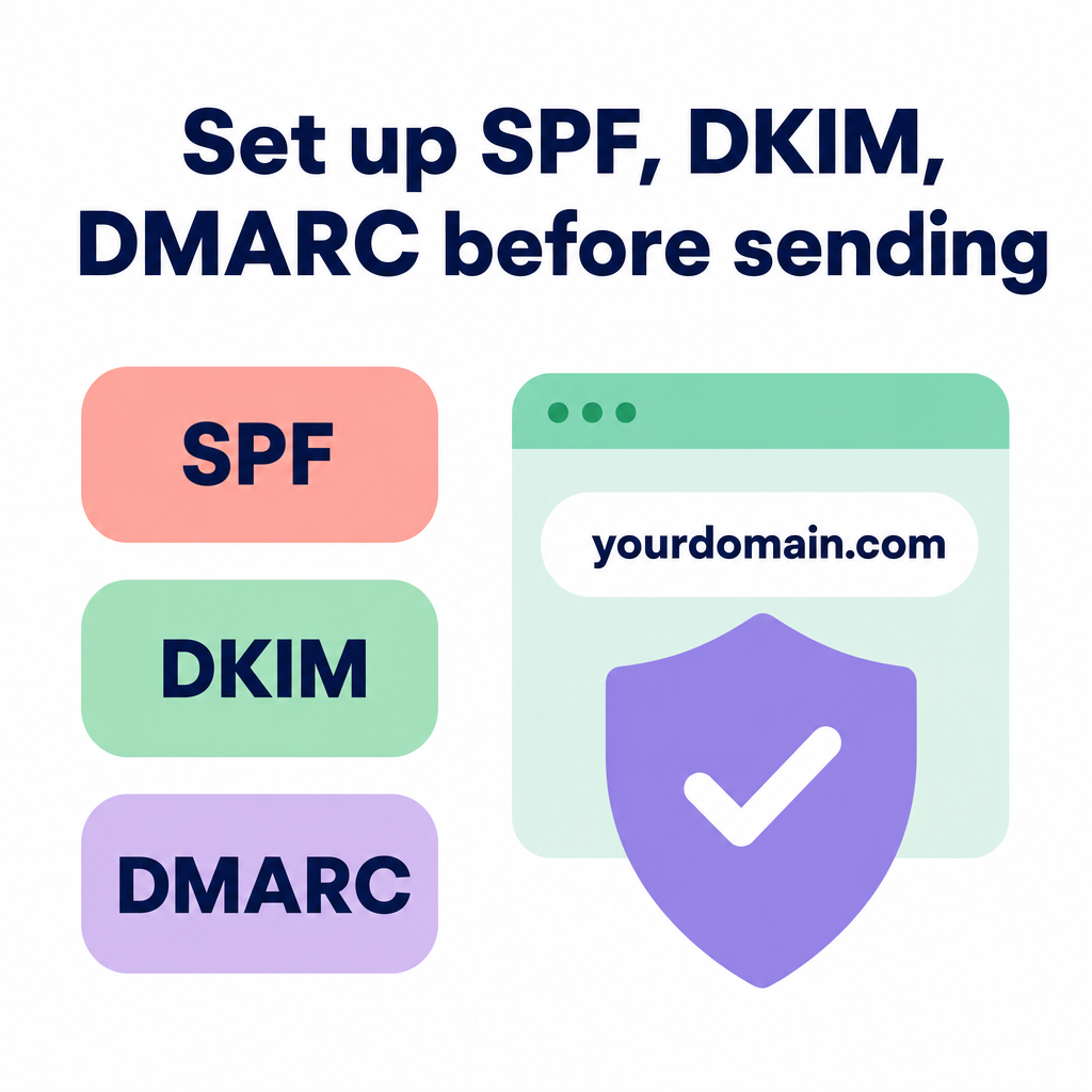 SPF DKIM DMARC checklist