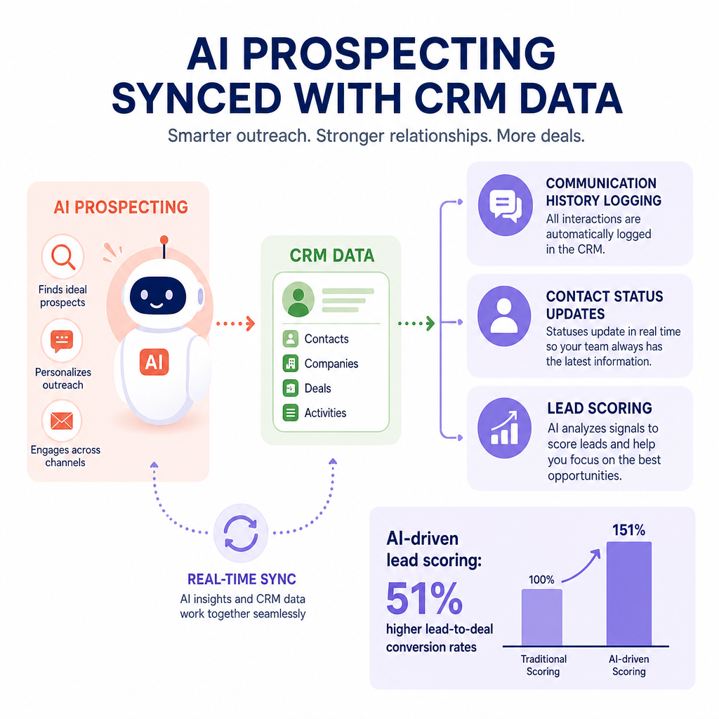 CRM AI scoring chart