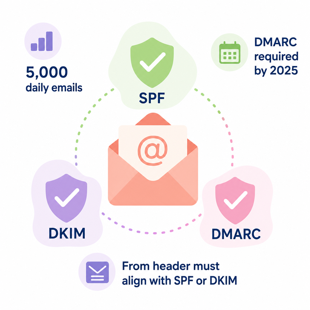 SPF DKIM DMARC diagram