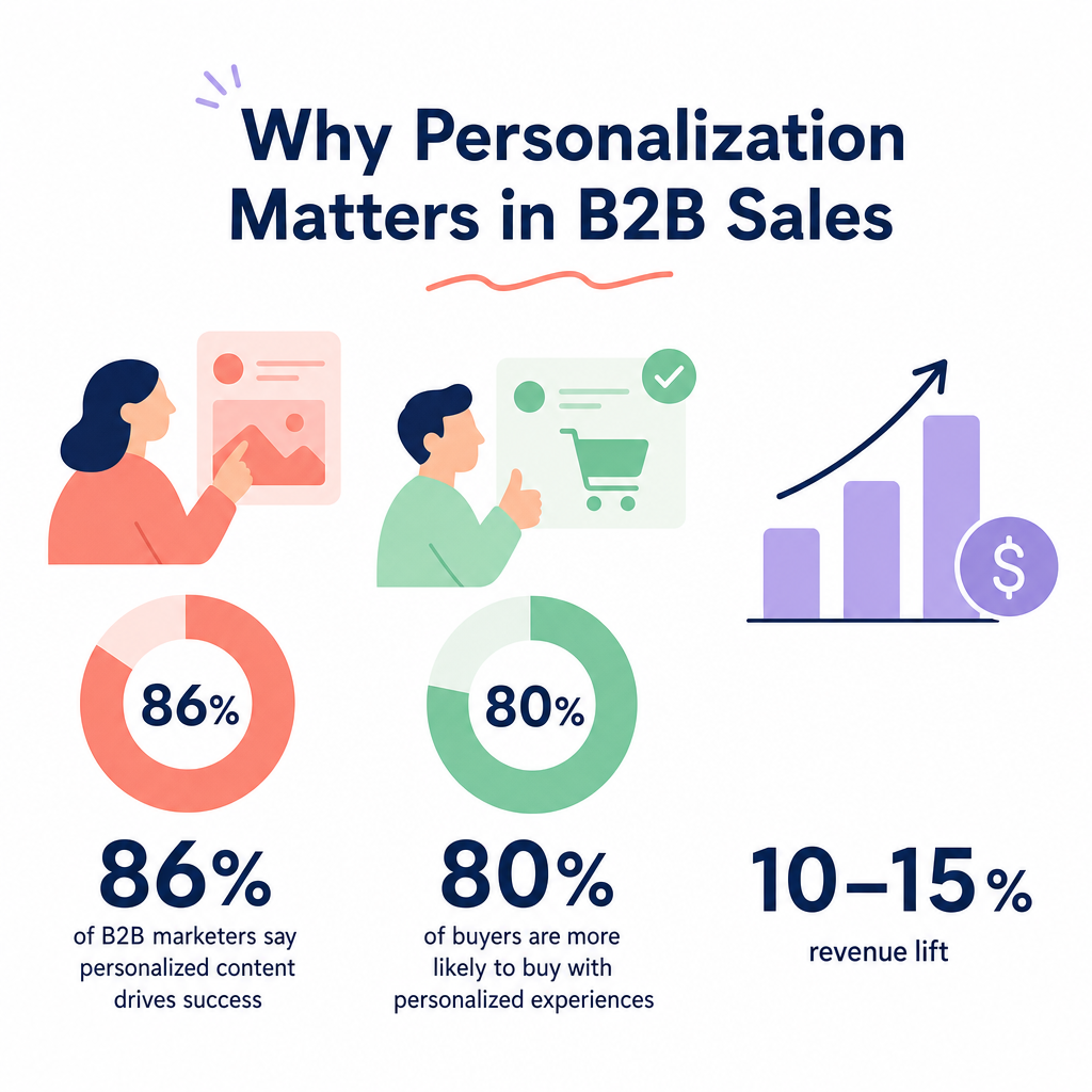 B2B personalization stats